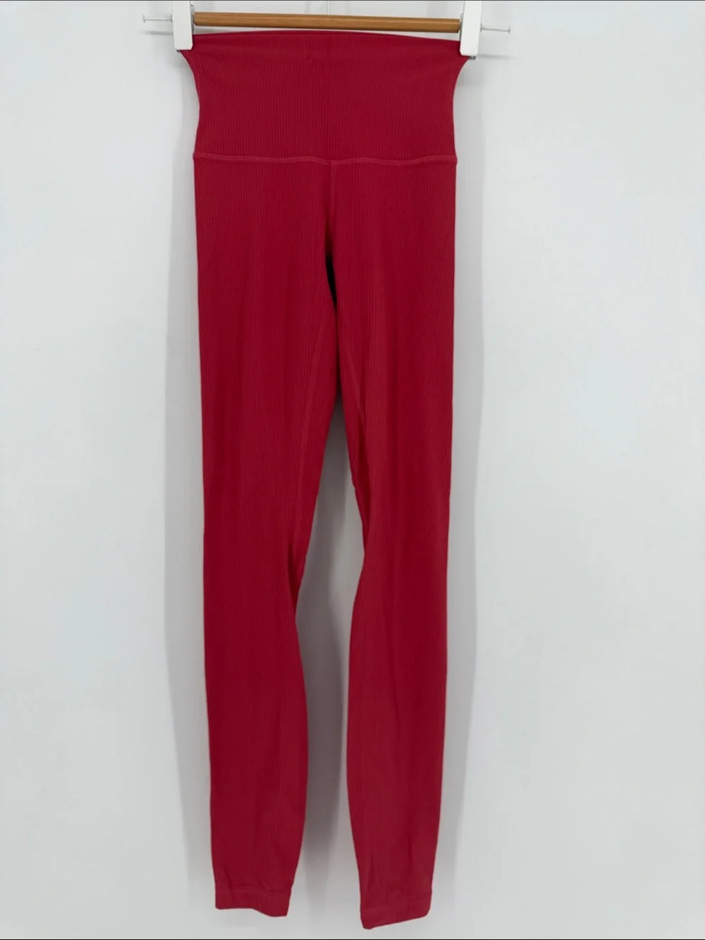 Lululemon Align Ribbed High-Rise Pant 28” Vintage Rose Size 0